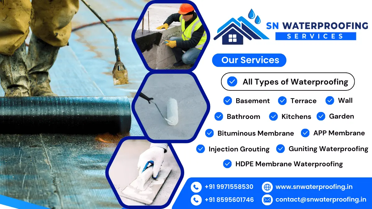 Our Waterproofing Services